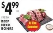 Pioneer Supermarkets Beef Neck Bones offer
