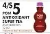 Pioneer Supermarkets Pom antioxidant super tea offer