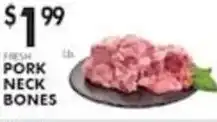Pioneer Supermarkets Pork Neck Bones offer
