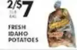 Pioneer Supermarkets Fresh Idaho Potatoes offer