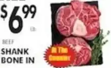Pioneer Supermarkets Shank Bone In offer