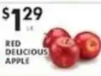Pioneer Supermarkets Red Delicious Apple offer