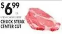 Pioneer Supermarkets Beef steak center cut offer