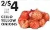 Pioneer Supermarkets Cello yellow onions offer