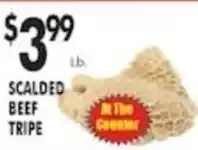 Pioneer Supermarkets Scalded Beef Tripe offer