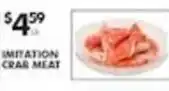 Pioneer Supermarkets Imitation Crab Meat offer