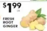 Pioneer Supermarkets Fresh Root Ginger offer