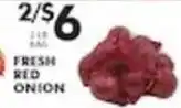 Pioneer Supermarkets Fresh Red Onion offer