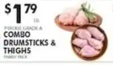 Pioneer Supermarkets Combo drumsticks & thighs offer