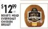 Pioneer Supermarkets Boar's Head Everroast Chicken Breast offer