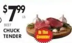 Pioneer Supermarkets Beef Chuck Tender offer