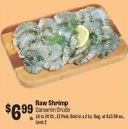 Food City Raw Shrimp offer