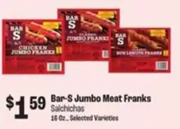 Food City Bar-S Jumbo Meat Franks offer