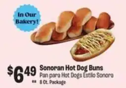 Food City Sonoran Hot Dog Buns offer