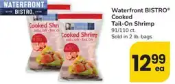 Safeway Waterfront Bistro cooked tail-on shrimp offer