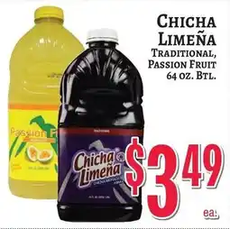 Trade Fair Supermarket Chicha Limeña Traditional offer