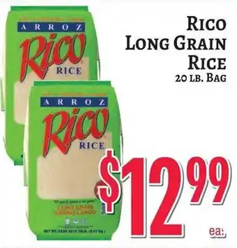 Rico long grain rice