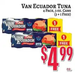 Trade Fair Supermarket Van Ecuador Tuna offer