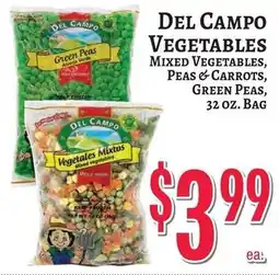 Trade Fair Supermarket Del Campo vegetables offer