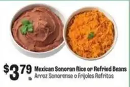 Food City Mexican Sonoran Rice or Refried Beans offer