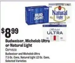 Food City Budweiser, Michelob Ultra or Natural Light offer