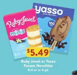 Fresh Thyme Ruby Jewel or Yasso Frozen Novelties offer