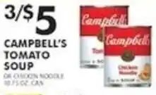 Pioneer Supermarkets Campbell's tomato soup offer