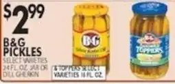 Pioneer Supermarkets B&G pickles offer