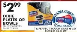 Pioneer Supermarkets Dixie plates or bowls offer