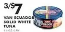 Pioneer Supermarkets Van Ecuador solid white tuna offer