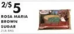 Pioneer Supermarkets Rosa Maria brown sugar offer