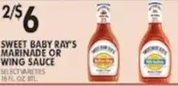 Pioneer Supermarkets Sweey baby Ray's Marinade Or Wing Sace offer