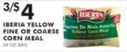 Pioneer Supermarkets Iberia yellow corn meal offer