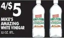 Pioneer Supermarkets Mike's Amazing White Vinegar offer
