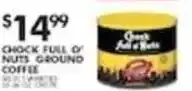 Pioneer Supermarkets Chock Full O' Nuts ground coffee offer