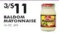 Pioneer Supermarkets Baldom Mayonnaise offer