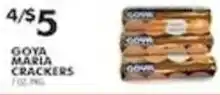 Pioneer Supermarkets Goya maria crackers offer