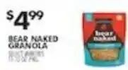 Pioneer Supermarkets Bear Naked Granola offer