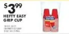Pioneer Supermarkets Hefty easy grip cup offer
