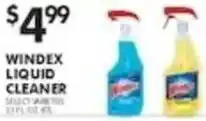 Pioneer Supermarkets Windex liquid cleaner offer