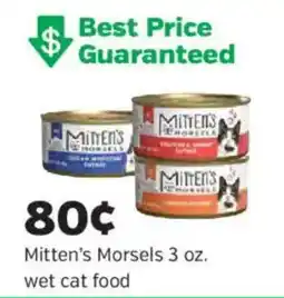 Pet Supplies Plus Mitten's Morsels wet cat food offer