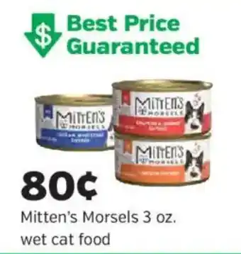 Mitten's Morsels wet cat food