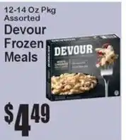 Super Fresh Devour frozen meals offer