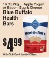 Super Fresh Blue Buffalo Health Bars offer