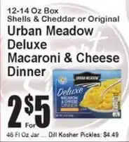 Super Fresh Urban Meadow Deluxe Macaroni & Cheese Dinner offer