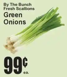 Super Fresh The Bunch Fresh Scallions Green Onions offer