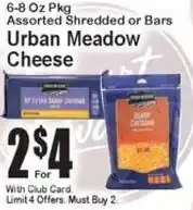 Super Fresh Urban Meadow Cheese offer