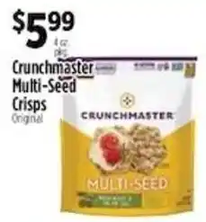 Pioneer Supermarkets Crunchmaster multi-seed crisps original offer