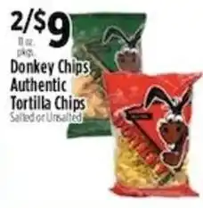 Donkey Chips Authentic Tortilla Chips