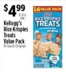 Pioneer Supermarkets Kellogg's Rice Krispies Treats offer